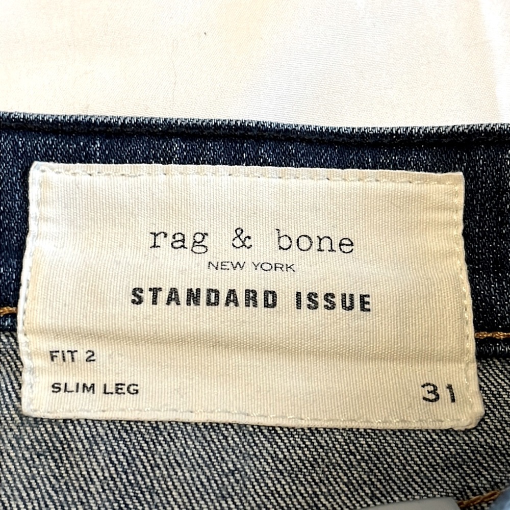 rag & bone Standard Issue Fit 2 Slim Leg 31